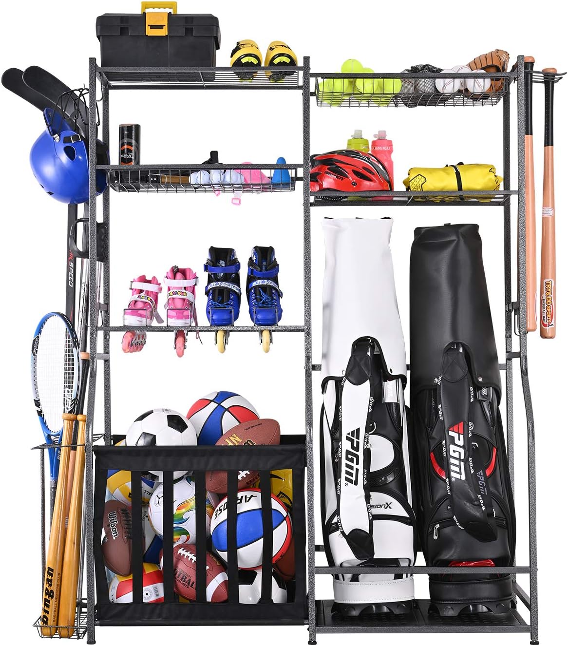 Stojak do przechowywania sprzę – Golf Equipment Garage Storage recenzja i cena