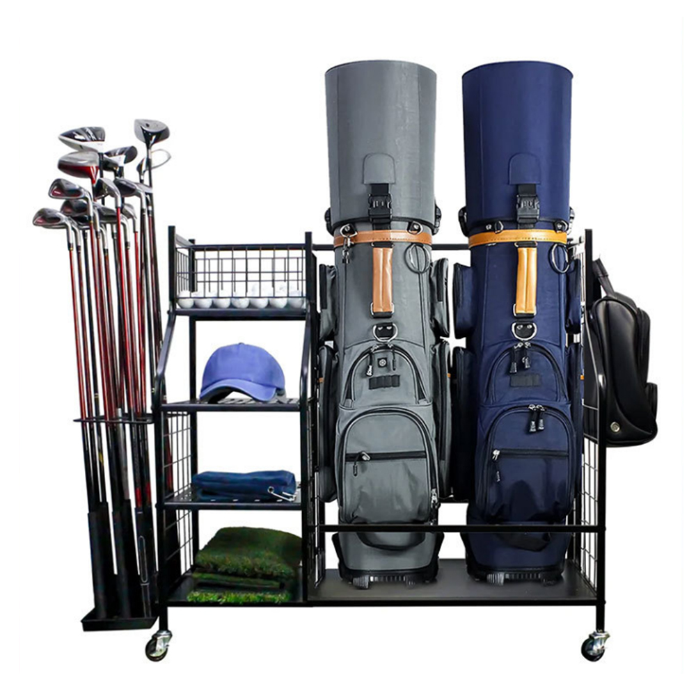 Stojak do przechowywania toreb – Golf Equipment Garage Storage recenzja i cena