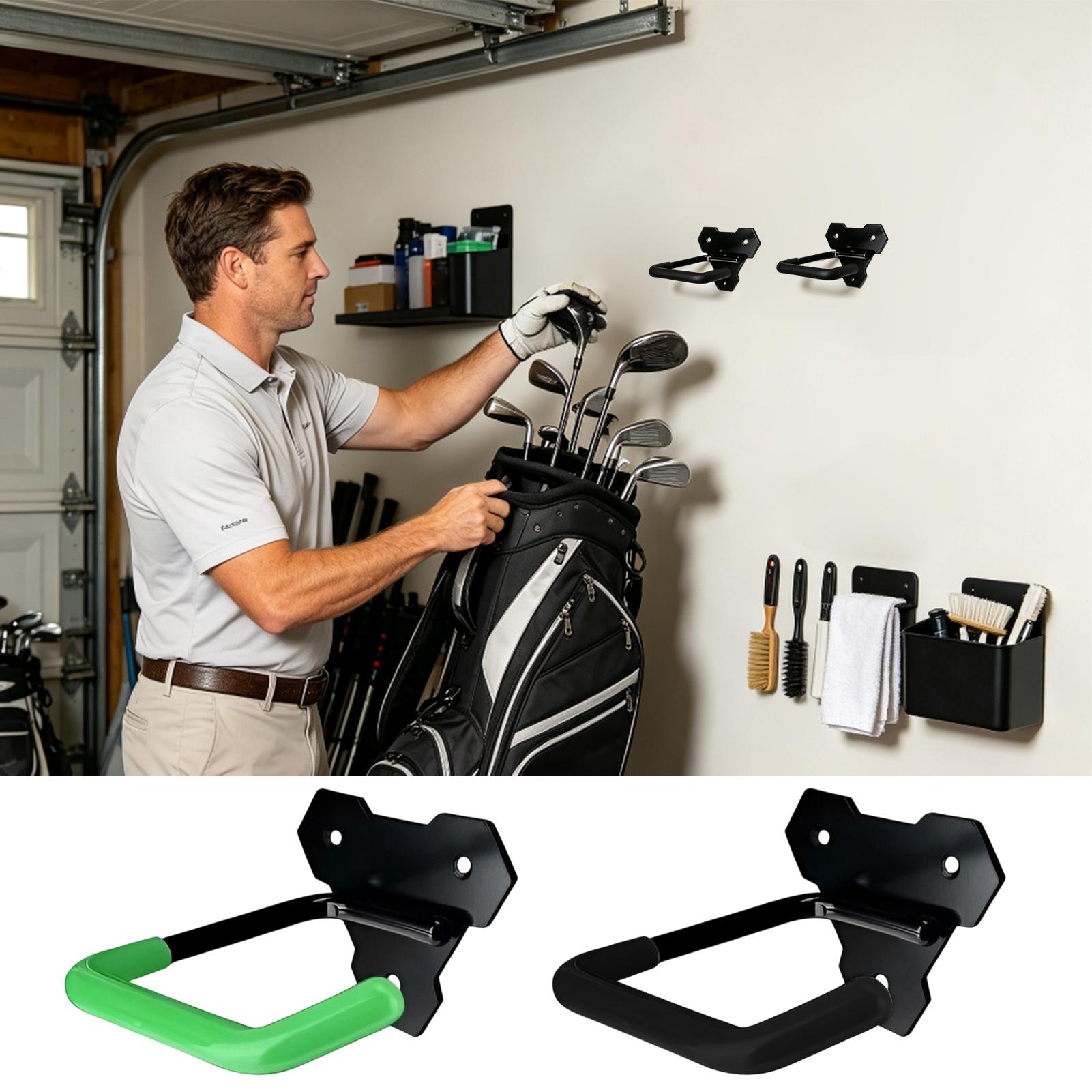 Wieszak ścienny na torby golfo – Golf Equipment Garage Storage recenzja i cena