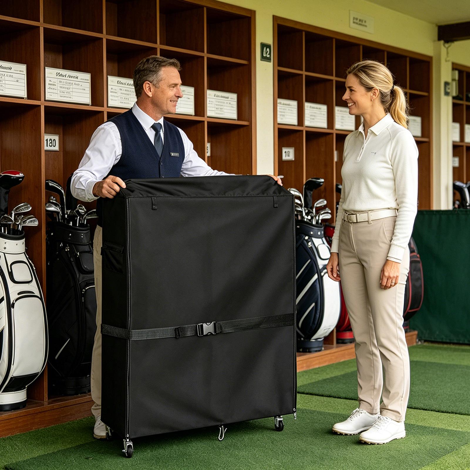 Pokrowiec na torbę golfową, oc – Golf Equipment Garage Storage recenzja i cena