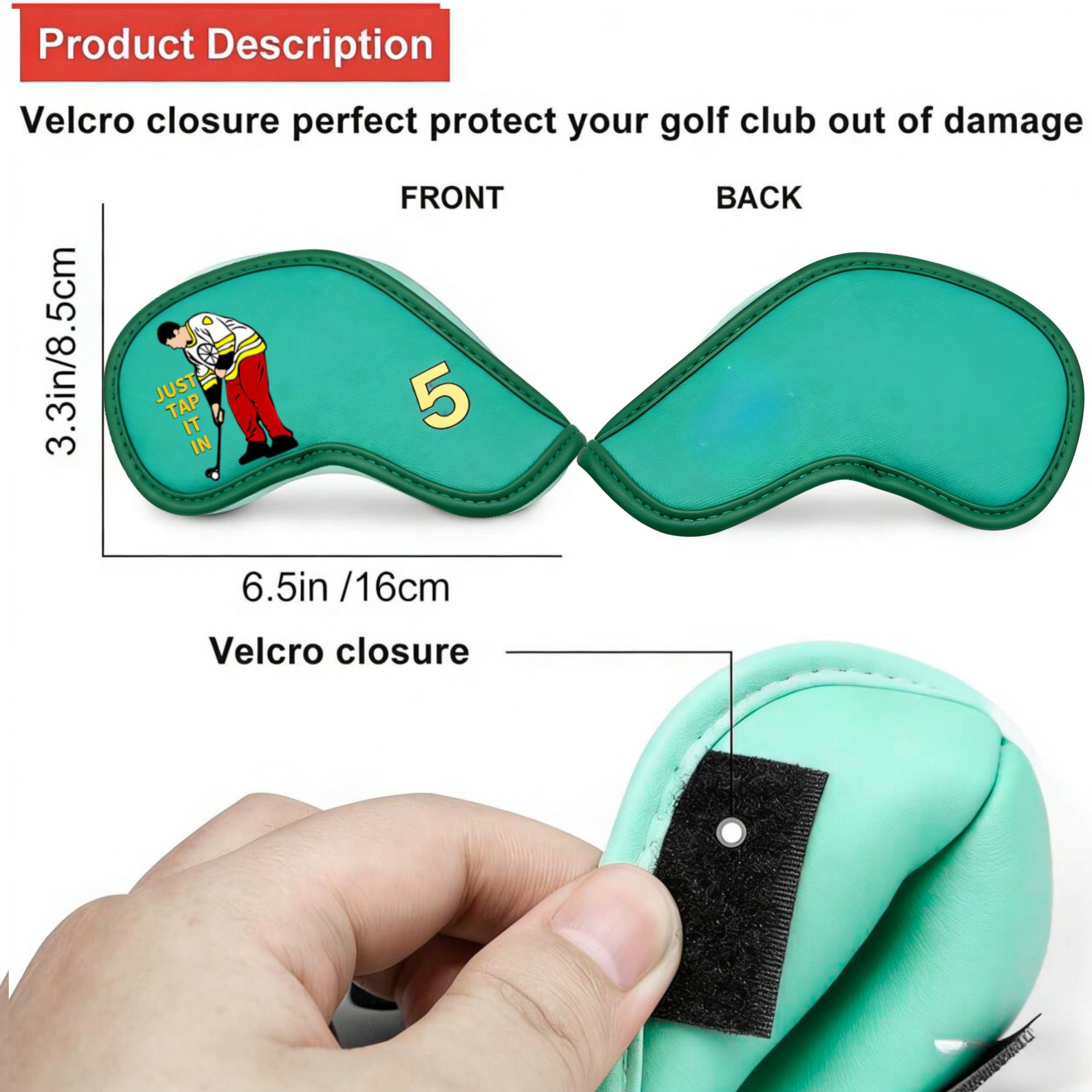 9 szt. Pokrowców na żelaza gol – Golf Equipment Cabinet recenzja i cena